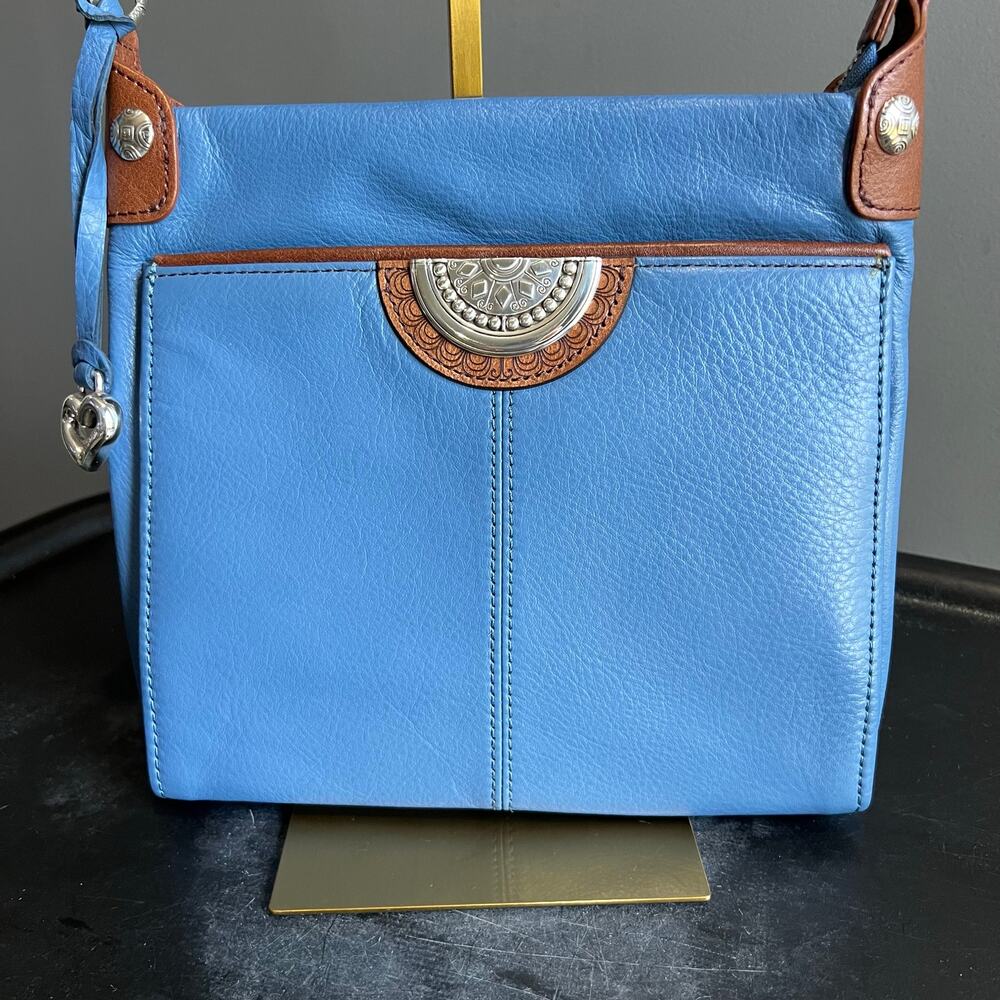 Brighton Shiloh Afrianz Cell Phone Case Organizer Crossbody Bag Purse